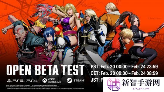 《饿狼传说：狼之城》B测可玩角色公布 2月20日开启