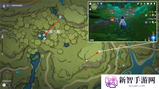 《原神》手游 月莲哪里多