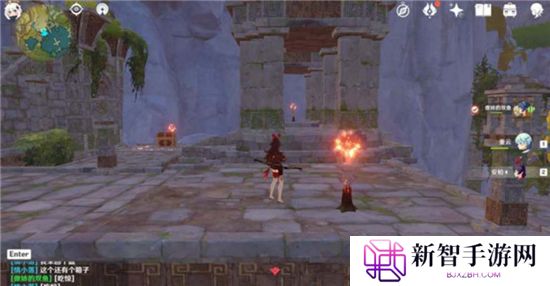 《原神》手游 灵矩关湖宝箱的位置
