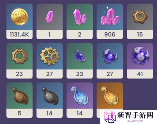 《原神》手游 万世流涌大典突破材料
